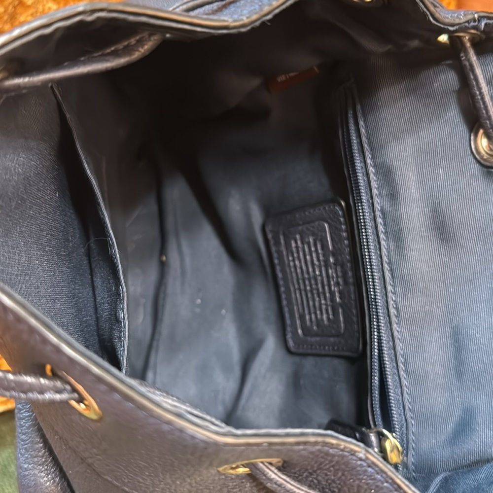 Coach Backpack Purse - image 5